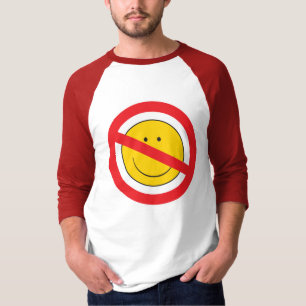 Camiseta Rosto Anti-Sorriso