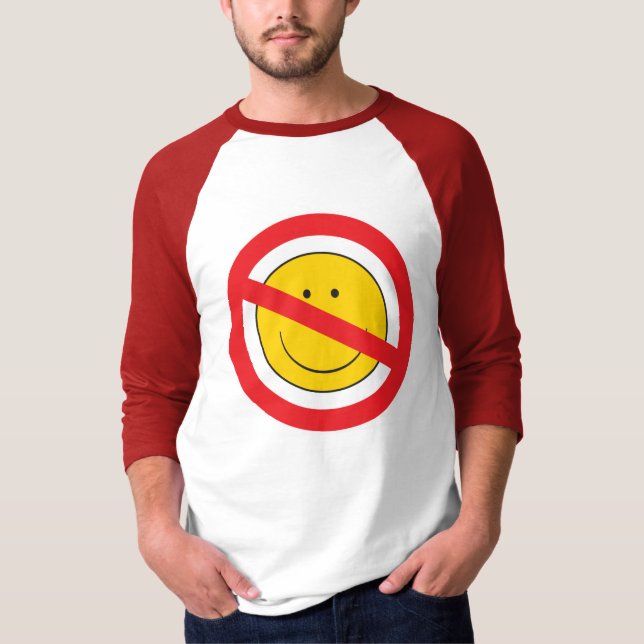 Camiseta Rosto Anti-Sorriso (Frente)