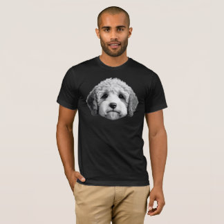 Camiseta rosto bonito de sheepadoodle 2