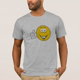 Camiseta Rosto com Polegar para Cima