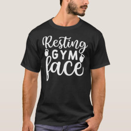 Camiseta Rosto de Academia em Repouso