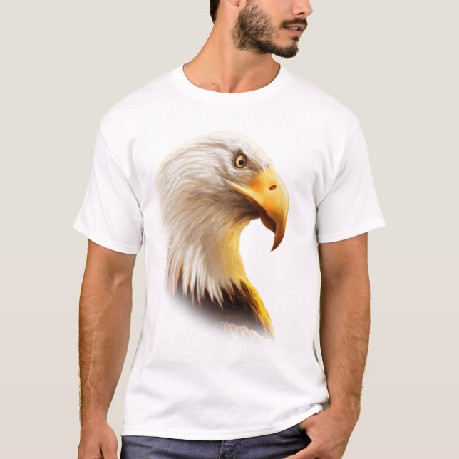 Camiseta Rosto de Águia (Frente)