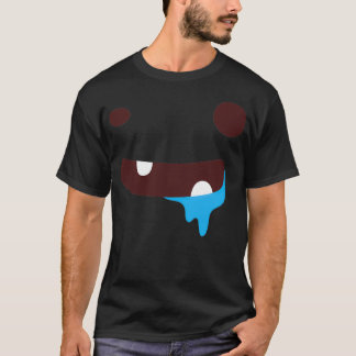 Camiseta Rosto de borracha azul 1
