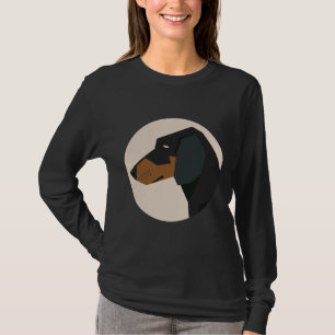 Camiseta Rosto de Cachshund