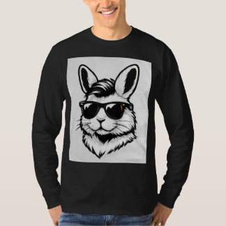 Camiseta rosto de coelho