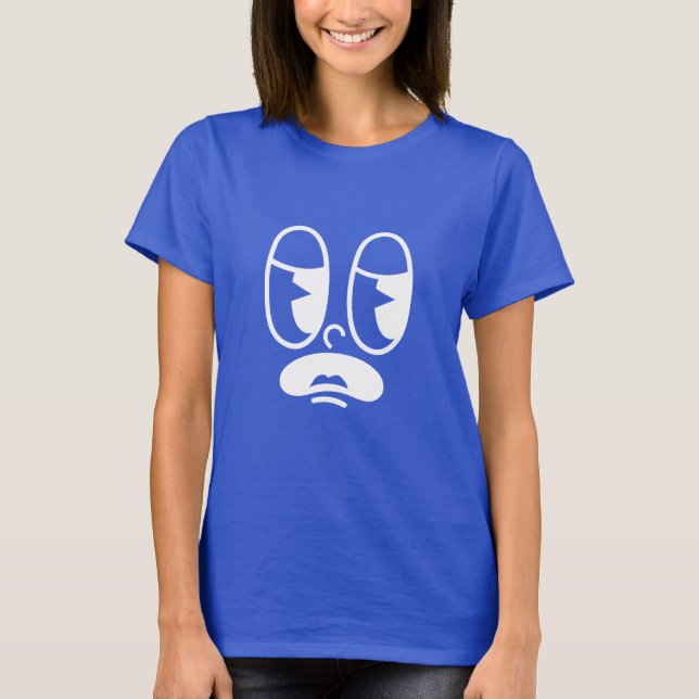 Camiseta Rosto de Falha Atordoado (Frente)