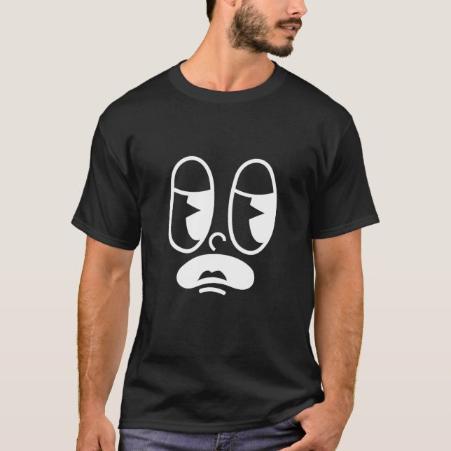 Camiseta Rosto de Falha Atordoado (Frente)