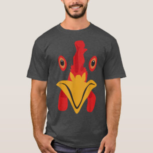 Camiseta Rosto De Frango, Furioso Fato Fodora De Halloween