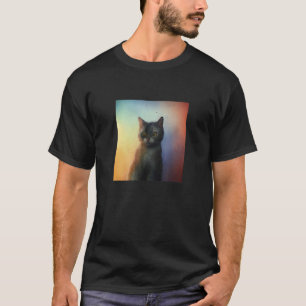Camiseta Rosto de Gato Fofo Doce Gatinho Felino Mia Pet W