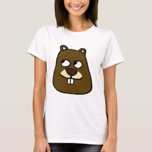 Camiseta Rosto de Groundhog