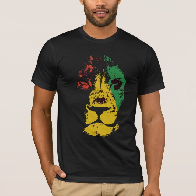 Camiseta Rosto de Leão (Frente)