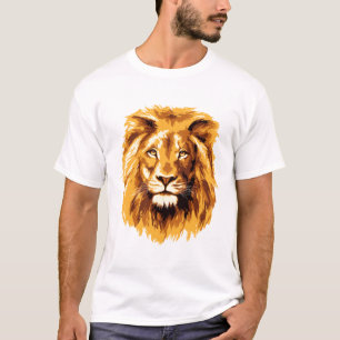Camiseta Rosto de leão