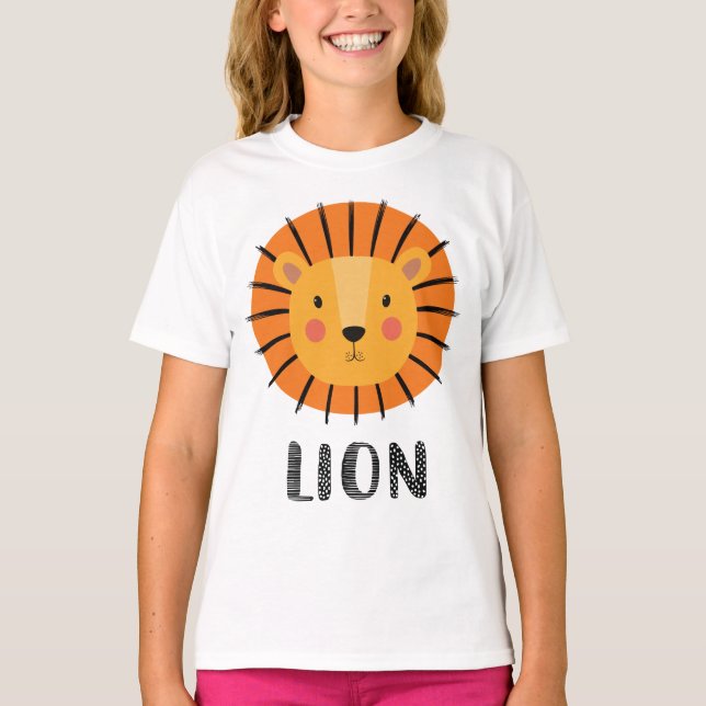 CAMISETA ROSTO DE LEÃO (Frente)