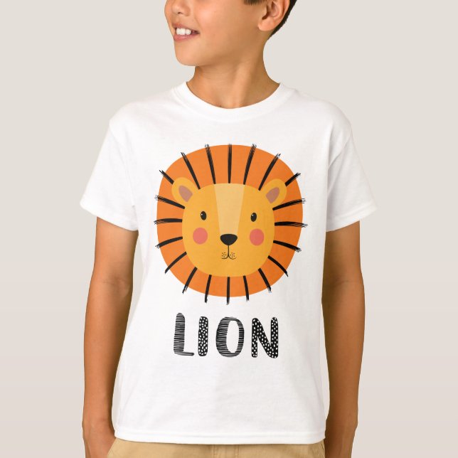 CAMISETA ROSTO DE LEÃO (Frente)