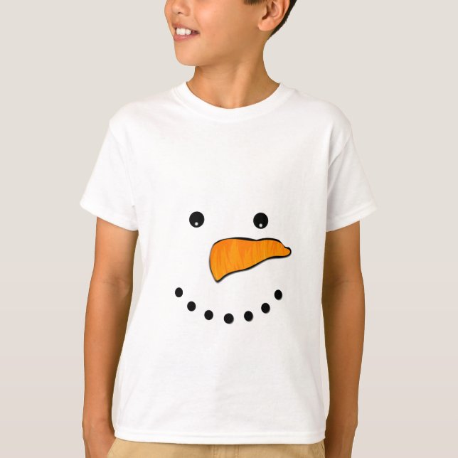 Camiseta Rosto de Neve (Frente)