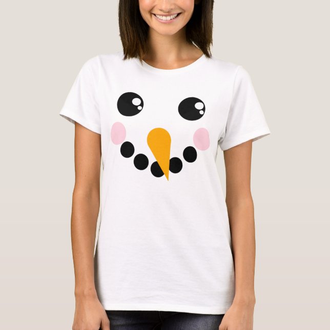 Camiseta Rosto de Neve (Frente)