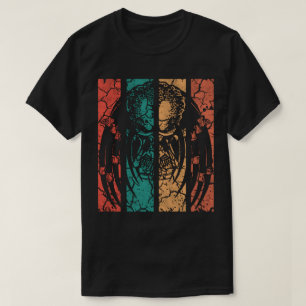 Camiseta Rosto de Predador Retro