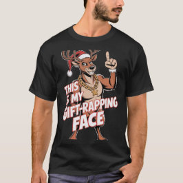 Camiseta Rosto de Presente-Rap