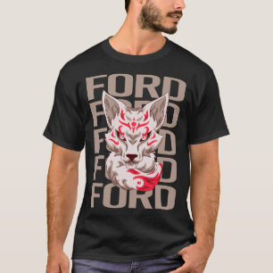Camiseta Rosto de Raposa - Nome Ford