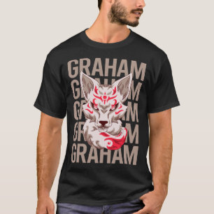 Camiseta Rosto de Raposa - Nome Graham