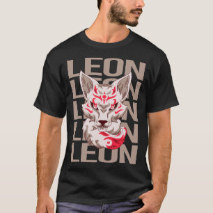 Camiseta Rosto de Raposa - Nome Leon