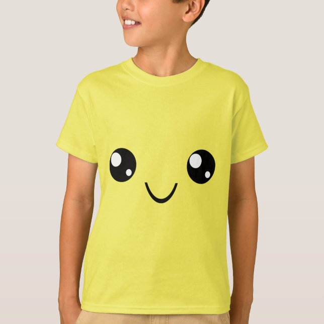 Camiseta Rosto de Sorriso (Frente)