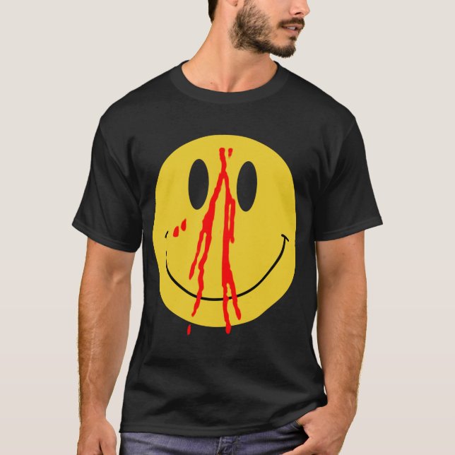 Camiseta Rosto de sorriso solitário 2021 (Frente)