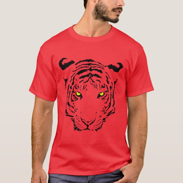 Camiseta Rosto de Tigre (Frente)