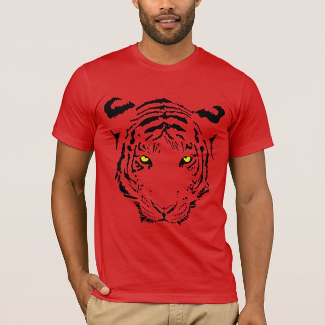 Camiseta Rosto de Tigre (Frente)