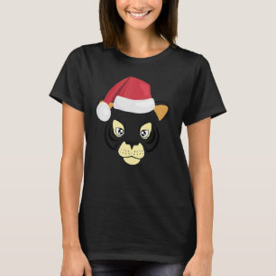 Camiseta Rosto de Tigre Animal Grande Fantasia de Natal Car