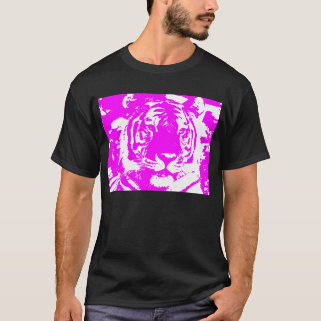 CAMISETA ROSTO DE TIGRE DE TIGRE DE COREY TIGER (Frente)