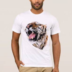 Camiseta Rosto de Tigre Motivacional