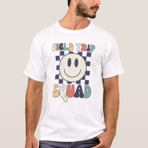 Camiseta Rosto de Trilha do Campo Retroativo