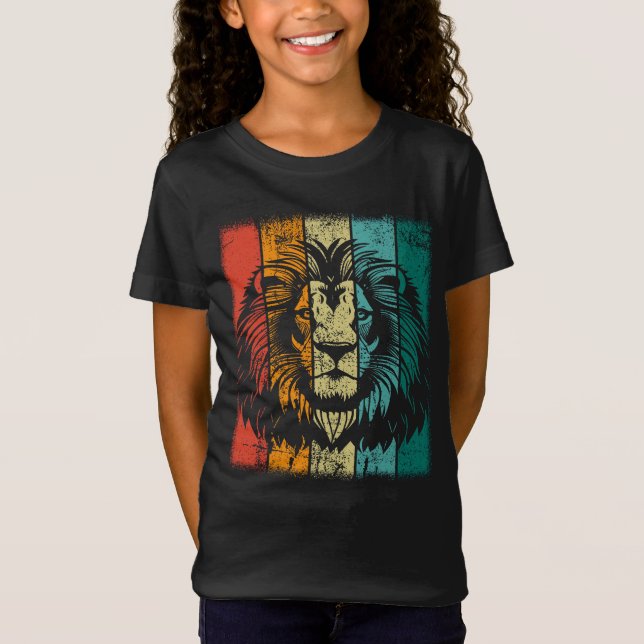 Camiseta Rosto do Leão Retroativo (Frente)