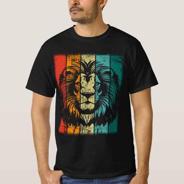 Camiseta Rosto do Leão Retroativo (Frente)