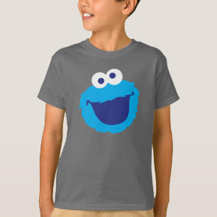 Camiseta Rosto do Monstro Come-Biscoito