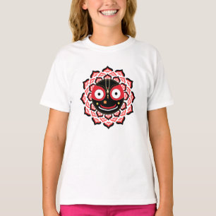 Camiseta Rosto do Senhor Jagannath Chakra Divindade Hindu