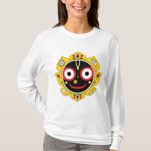 Camiseta Rosto do Senhor Jagannath Divindade Hindu Espiritu
