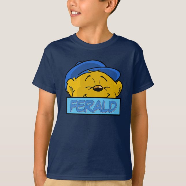 Camiseta Rosto e Nome de Ferald (Frente)