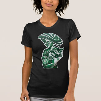 Camiseta Rosto Fala Orgulhosamente Nigeriano