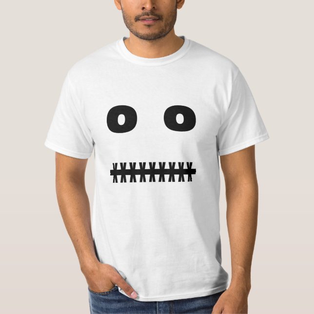 Camiseta Rosto Feliz. (Frente)