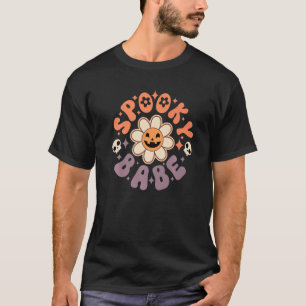 Camiseta Rosto Feliz Babe Assustador Temporada Assustadora