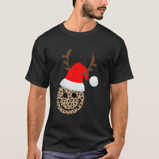 Camiseta Rosto Feliz Com Papais noeis Sorria Face