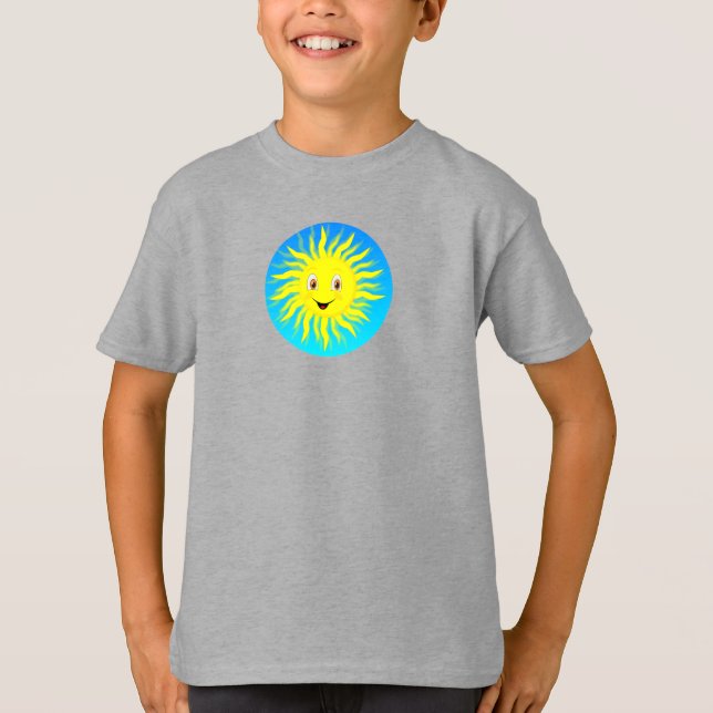 Camiseta Rosto Feliz Sol (Frente)