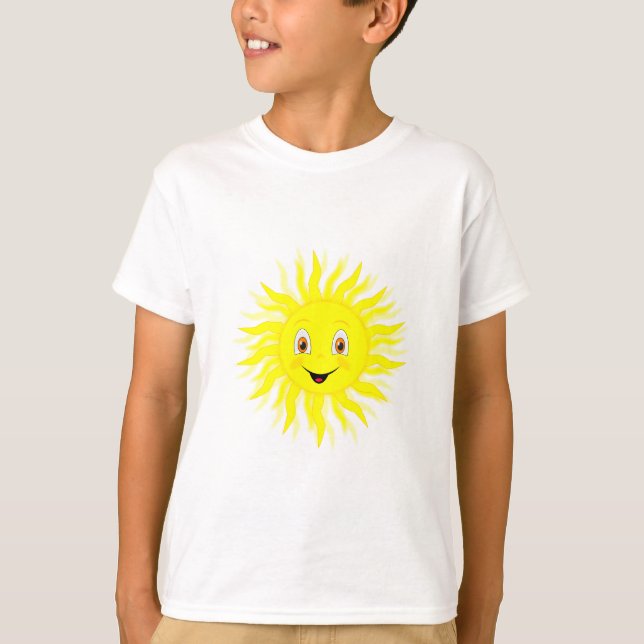 Camiseta Rosto Feliz Sol (Frente)