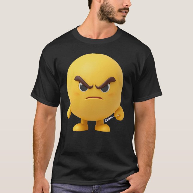Camiseta Rosto Irritado (Frente)