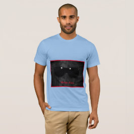 Camiseta Rosto Sonolento: Azul-Bebê - Camisa-T-Crewneck