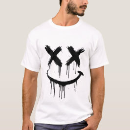 Camiseta Rosto sorridente.