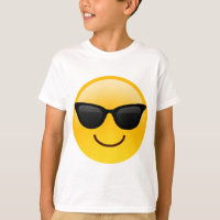 Rosto Sorridente Com Óculos De Sol Legal Emoji