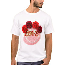 Rosto Sorridente de Tricô Rosa Vermelha Amor Flora